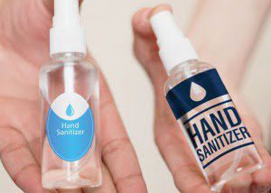 Custom Hand Sanitizer Labels Coronavirus