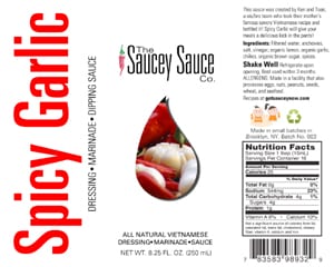 Custom-Printed-Labels-Spicy-Garlic